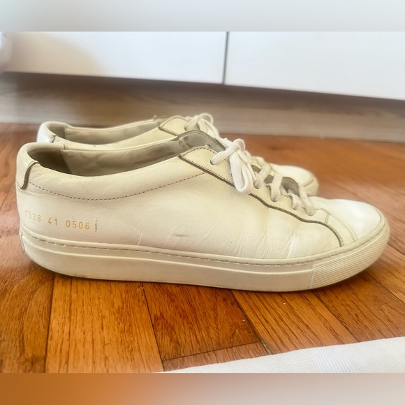 Size 10 white Common Projects. Good condition - Picture 3 of 7